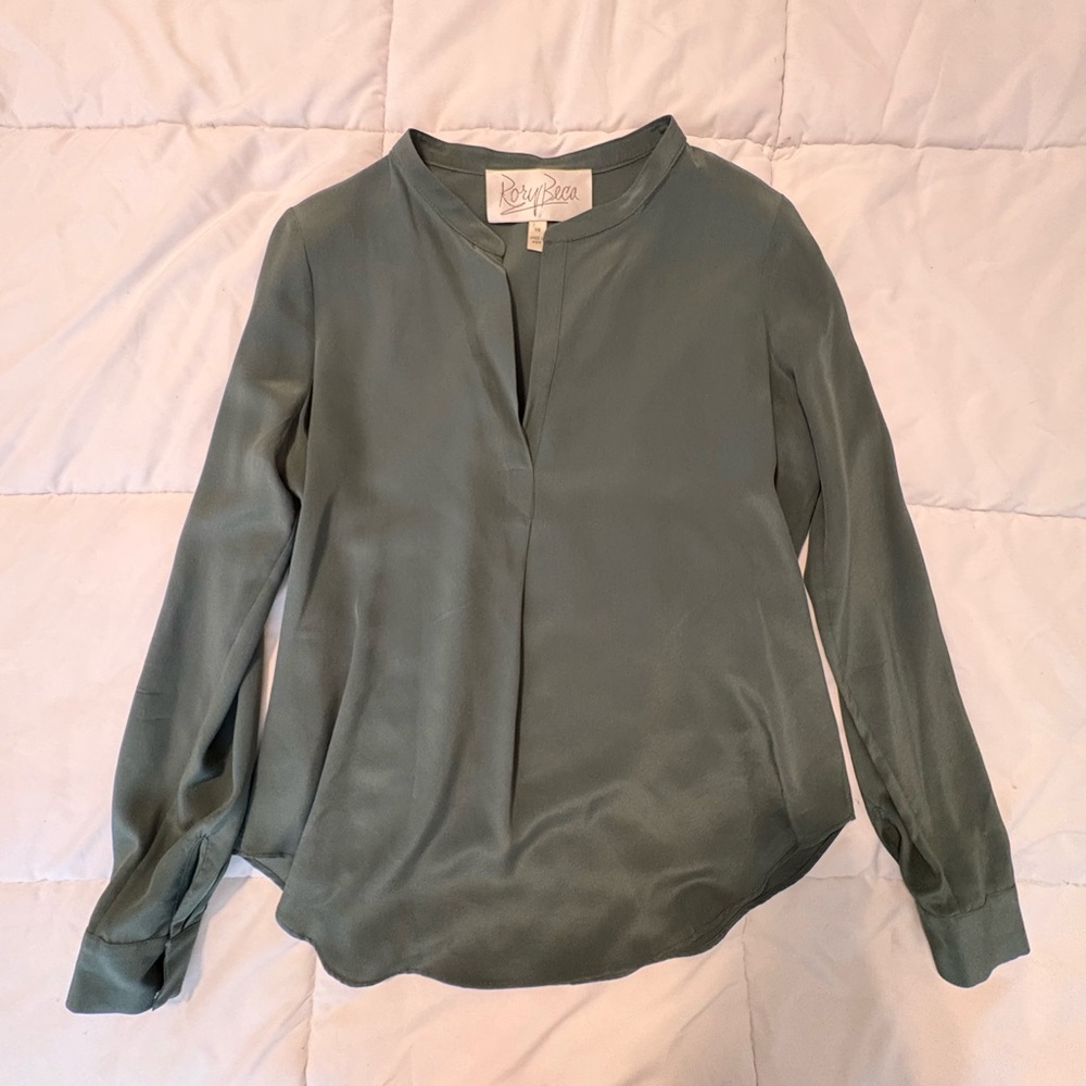 Rory Beca Serene Gray Blouse